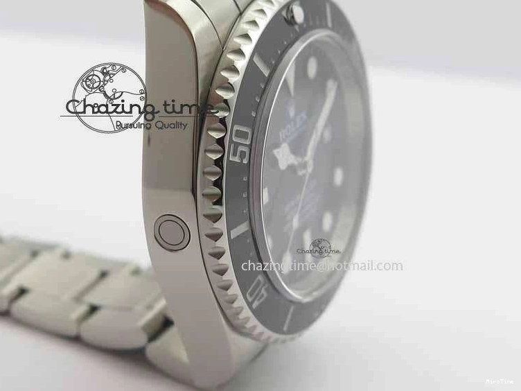 MiroTime 0322 Timeless Sea-Dweller 116600 Black Ceramic BP Maker Best Edition On SS Bracelet SA 3680